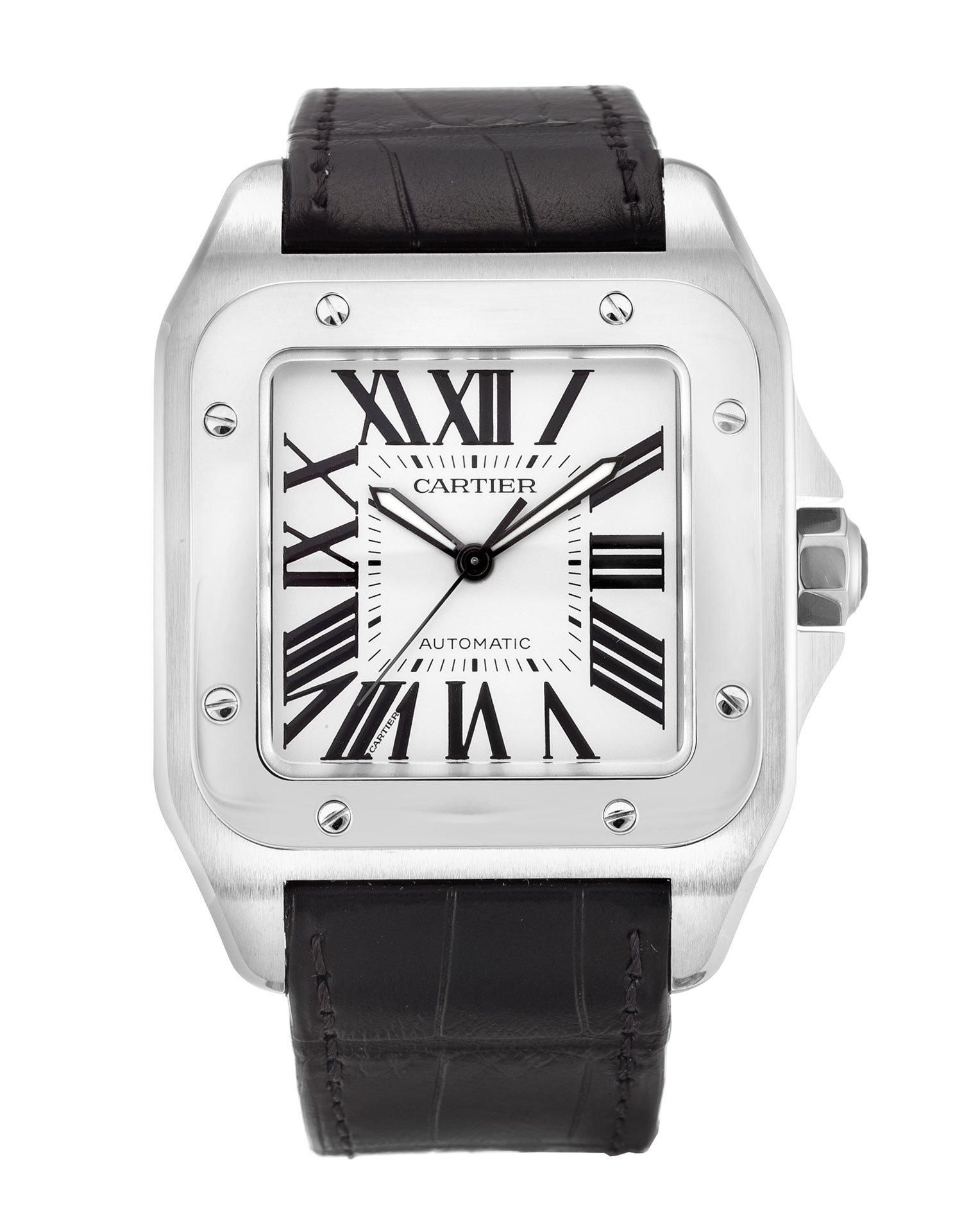 Cartier Santos 100 W20073X8 B sta Replika Klockor Sverige